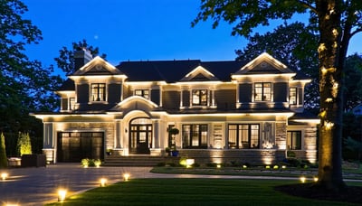 Stylish home and business exteriors beautifully lit with Glow Getter Lighting installations Stylish home and business exteriors beautifully lit with Glow Getter Lighting installations